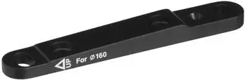 Shimano Rs505/rx400 Adapter F&uuml;r Bremssattel Der Vorderen Scheibenbremse One Size Black