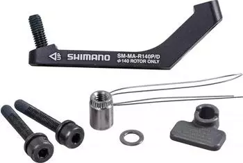 Shimano Pm 140 Mm Scheibenbrems-bremssattel-adapter One Size Black
