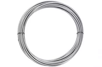 Jagwire CGX-SL Bremszugau&szlig;enh&uuml;lle 5mm Slick-Lube 10m eisgrau