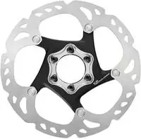 Shimano 855302, Shimano XT SM-RT86 180mm 6-Loch Bremsscheibe-Grau-One Size,