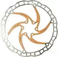Ashima I464X13, Ashima Aro 08 Brake Disc Rot,Silber 180 mm Silver / Red