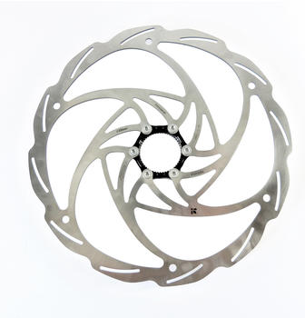Formula Monolitic Bremsscheibe Centerlock silver 203mm