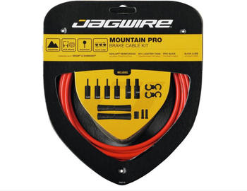 Jagwire Mountain Pro Bremszug Set red