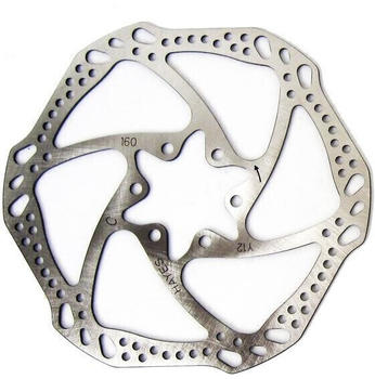 Hayes L-Series Bremsscheibe 6-Loch silver 140mm