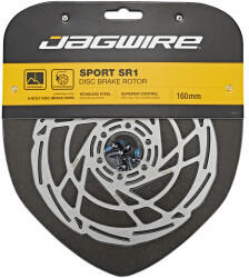 Jagwire Sport SR1 Bremsscheibe 6-Loch silver 160mm