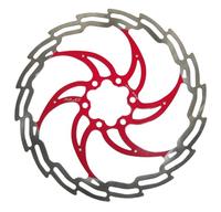 XLC Fahrrad Bremsscheibe Br-X02 MTB DISC 180mm Rot