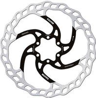 GALFER DB003W2, GALFER Fixed Disc Wave 2 mm MTB 6-Loch Bremsscheibe 180 mm grau