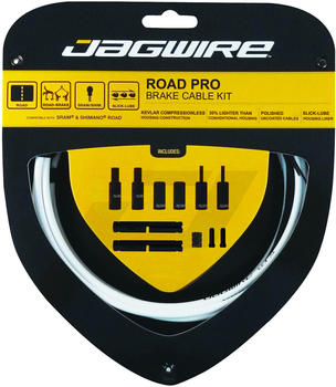 Jagwire Road Pro Bremszug Set weiß