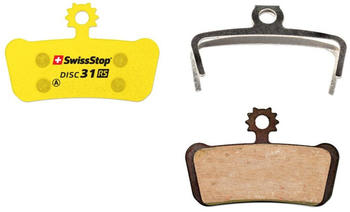 SwissStop Disc 31 Rs Organic Disc Brake Pads Brown