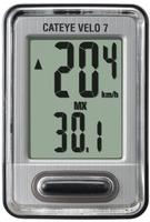 CATEYE Fahrradcomputer Velo 7 - CC-VL520 Silber