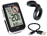 Sigma 01055, Sigma Rox 2.0 Endurance Cycling Computer Durchsichtig White