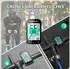 Rockbros Fahrradcomputer Kabellos GPS wasserdicht Tachometer und Kilometerzähler