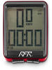 RFR 14096, RFR CMPT Fahrrad Computer kabellos rot Unisex
