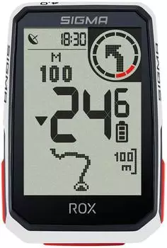 Sigma ROX 4.0 GPS Bike white Sigma ROX 4.0 GPS Bike white