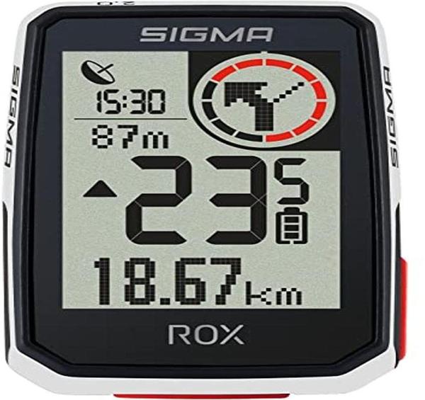 Sigma ROX 2.0 GPS Top Mount Set white