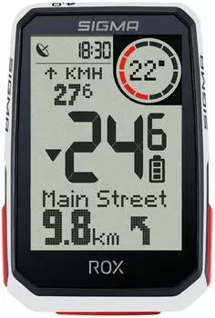 Sigma ROX 4.0 GPS Bike Sensor Set white