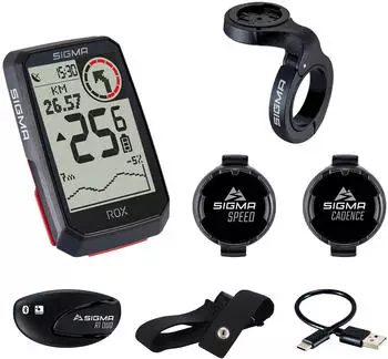 Sigma ROX 4.0 GPS Bike Sensor Set black Sigma ROX 4.0 GPS Bike Sensor Set black