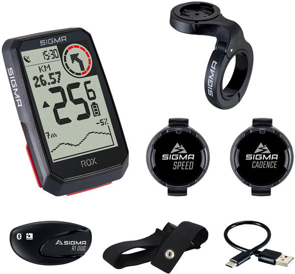 Sigma ROX 4.0 GPS Bike Sensor Set black