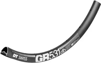 DT Swiss Gr 531 Disc Felge 650B 27.5" 28H Black