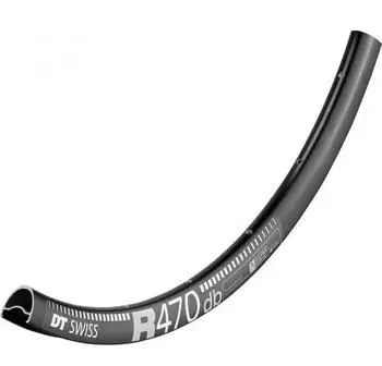 DT Swiss R 470 Disc Felge 700 28" 32H Black