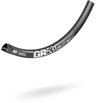 DT Swiss Gr 531 Disc Felge 650B 27.5" 24H Black