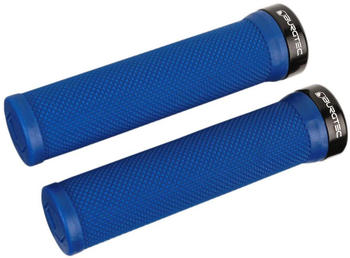 Burgtec Bartender Grip Single Lock On One Size Deep Blue