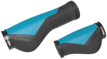 T-one Griffe Ripple Ergo sw/blau, 90/130mm, 1x Schraubensicherung