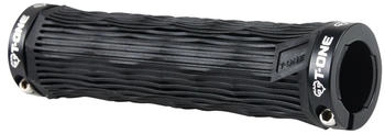 T-one Griffe GEO schwarz, 130mm, 2x Schraubensicherung