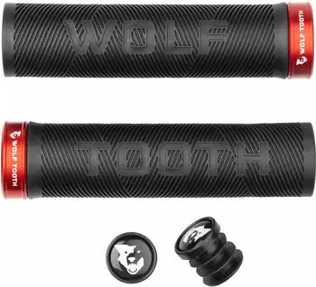 Wolf Tooth Components Wolf Tooth Echo Lock On Griffe 132 mm Black / Red