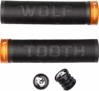Wolf Tooth Components Wolf Tooth Echo Lock On Griffe 132 mm Black / Orange