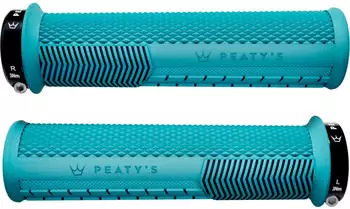 Peaty's Peaty's Monarch Knurl Thick Griffe 138 mm Turquois