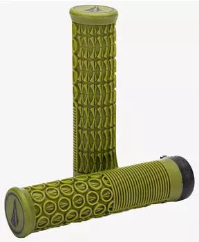 SDG Components Thrice Lock-on Mtb 33 Mm Griffe 136 mm Olive Green