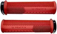 Peaty's PGM-KNL-THN-RED-1, Peaty's Monarch Knurl Thin Grips Rot 138 mm Red