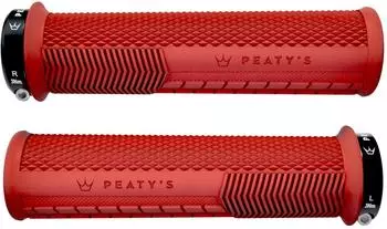 Peaty's Peaty's Monarch Knurl Thin Griffe 138 mm Red