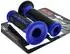 Progrip 732 Straßenlenkergriffe Dual Density, perforiert, blau/schwarz (431065)