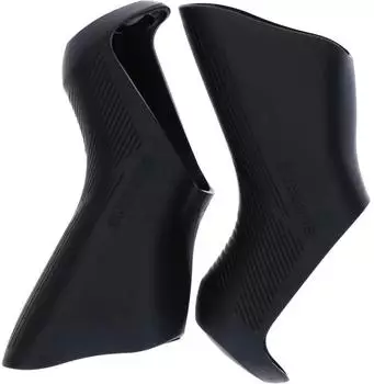 Shimano ST-R9250 / ST-R8150 Di2 Griffgummi, schwarz (Y0N798010)