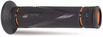 Progrip Motorradgriffe 838 22/25mm perforiert, orange/schwarz (PA0838OEAC02)
