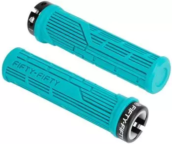 LuxusKollektion MTB Fahrradgriffe Lock-on, türkis, rutschfest, 20-23mm