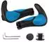 LuxusKollektion Horn Fahrradgriffe ergonomisch, Lock-On, 22mm, blau