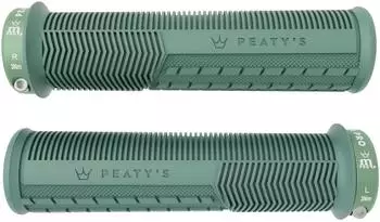Peaty's Monarch Pro Lenkergriffe Pilztextur, Dual Compound, gr&uuml;n