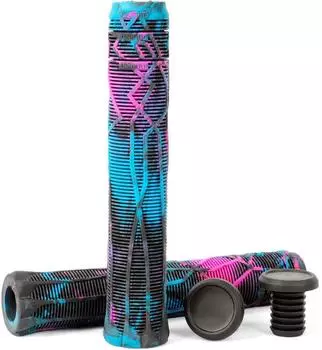 LuxusKollektion Lenkergriffe Stunt Scooter / BMX / MTB 150/165/180mm, TPR, mehrfarbig