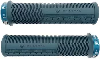 Peaty's Monarch Pro Grip Mushroom Thin Griffe 130mm, blau