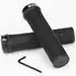 LuxusKollektion Fahrradgriffe MTB 22mm Gummi, ergonomisch, schwarz