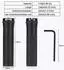 LuxusKollektion Fahrradgriffe MTB 22mm Gummi, ergonomisch, schwarz