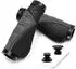 LuxusKollektion Ergonomische Fahrradgriffe Lock-On, MTB, 22,2mm, grau