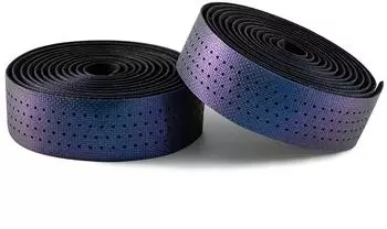 Rockbros Lenkerband perforiertes Silikon Chamäleon-Effekt, lila (220cm)