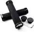 LuxusKollektion LYCAON Fahrradlenkergriffe, Gummi rutschfest, Aluminium Lock, schwarz