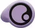Ergon GMS Griffe All-Mountain/E-Bike/MTB/XC, Small, lunar lila