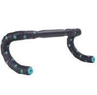 Supacaz BT-78, Supacaz Super Sticky Kush Handlebar Tape Schwarz Celeste Print /