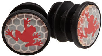 SRAM Bar End Plugs Frog 2 Units One Size Black / Red